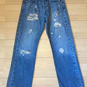 Abercrombie & Fitch Distressed Jeans 32x32